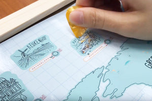 good weather world scratch map deluxe map world edtion luckies world map