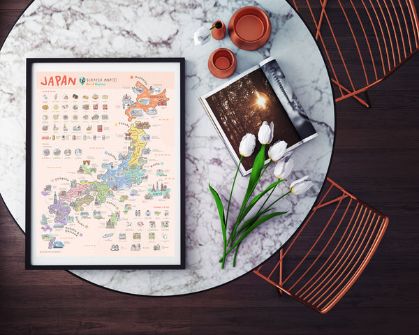 Good-Weather-Travel-Scratch-Map-Japan-Edition