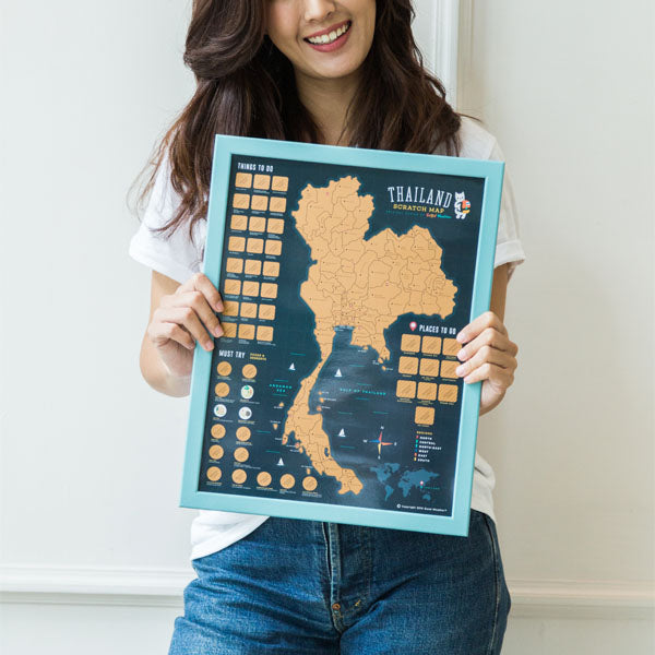Good Weather Thailand Scratch Travel Map Travel to Thailand deluxe luckies world travel map with pins europe uk usa rosegold small personalised Scratch Off Thailand Map travelization Scratch Traveling map USA Online travel fun travelling lover Thai 泰國 刮刮地圖 刮刮樂 泰國地圖 世界地圖